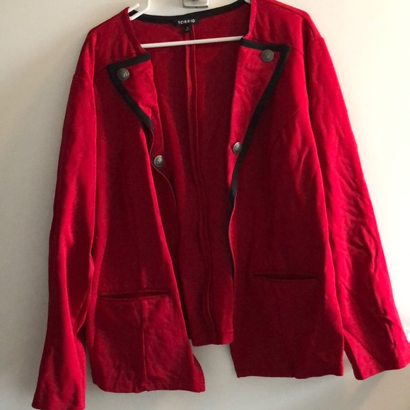 torrid Jackets & Blazers - 🎓NW Torrid Red Blazer